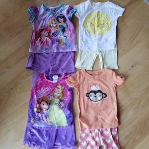 3t summer pajama lot